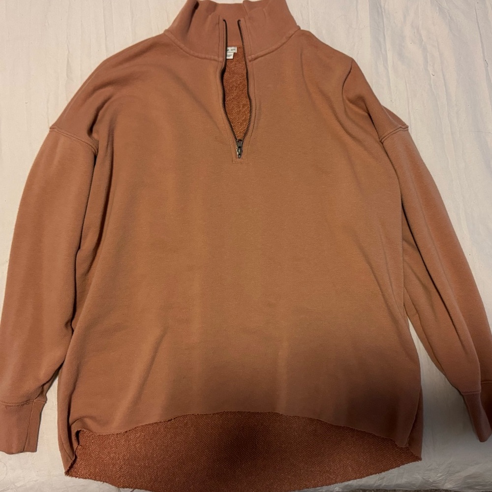 Aerie Quarter Zip Sweater